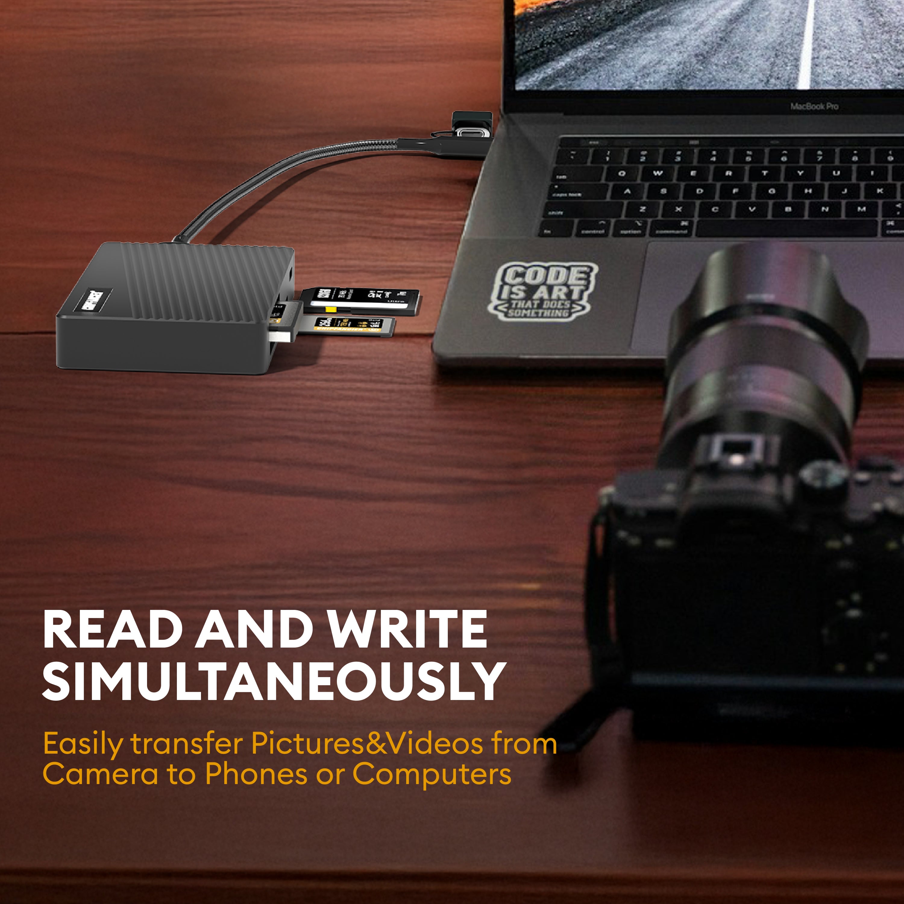 Multi-All-in-One Multifunctional Card Reader USB3.2 GEN2
