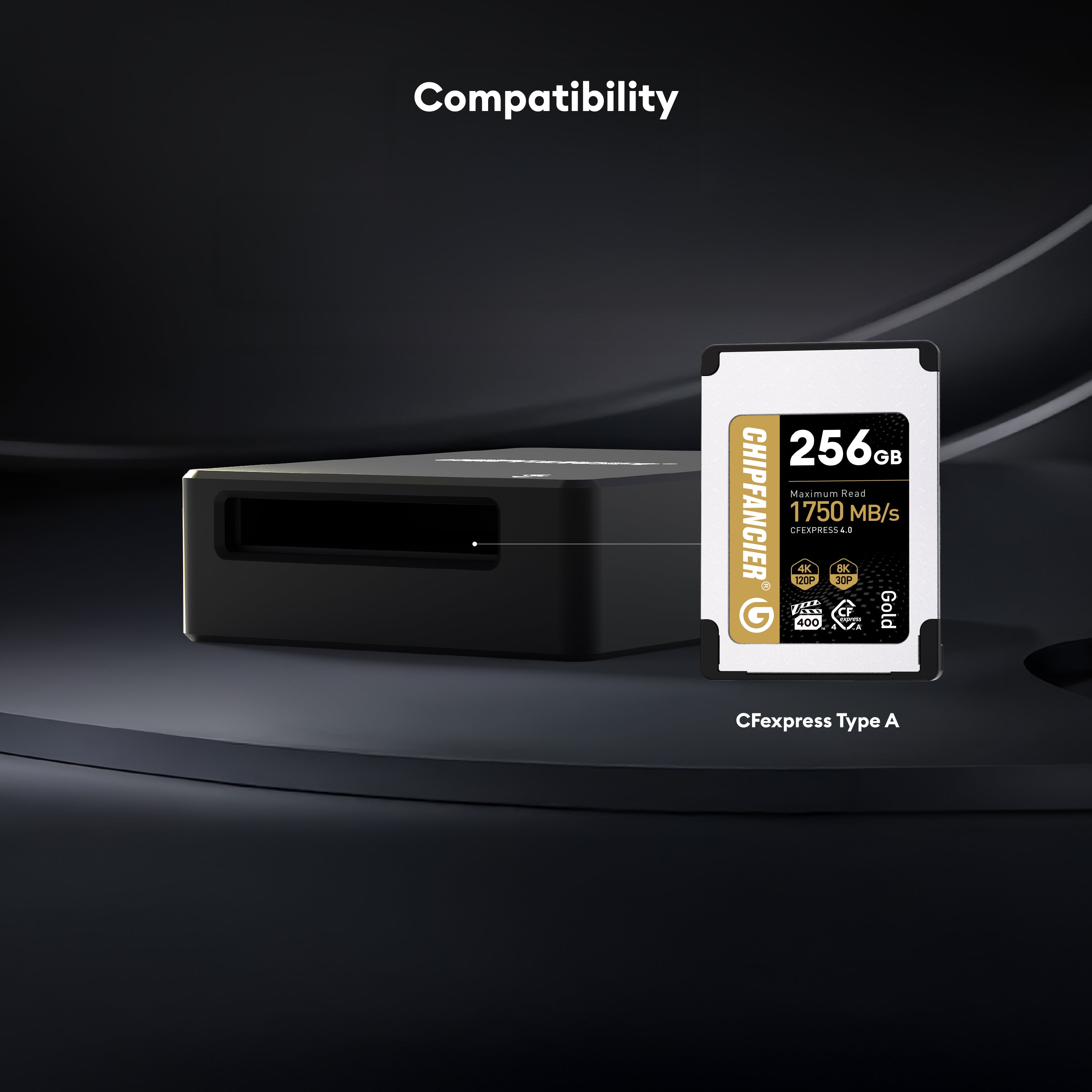 CFexpress Type A Card Reader with USB 3.2(Gen 2) 10Gbps