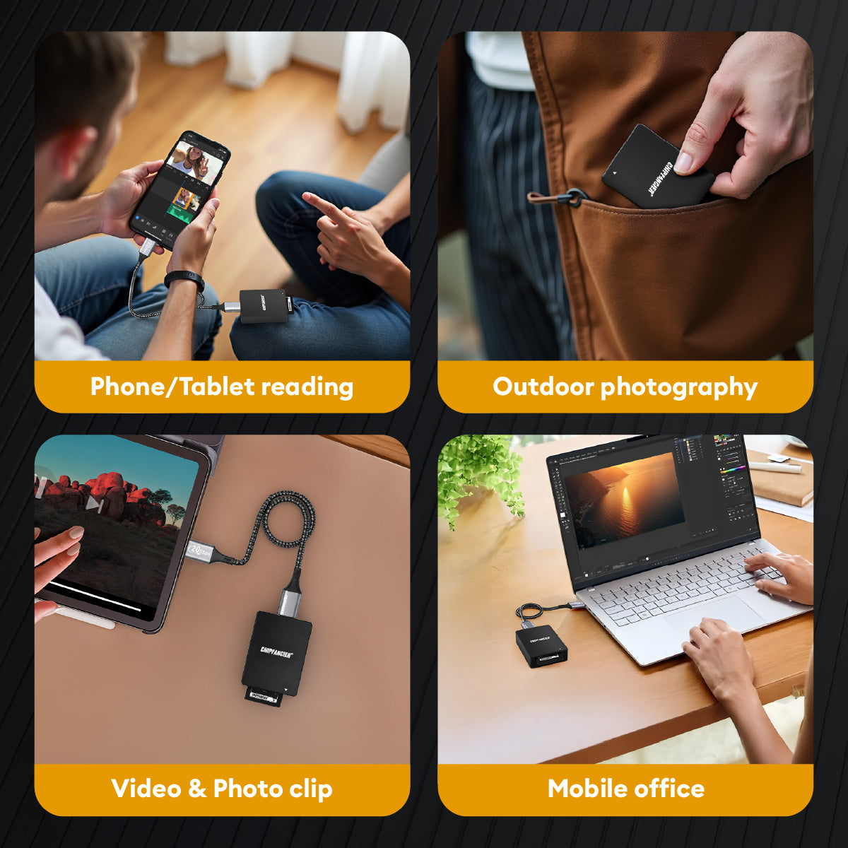 CFexpress Type B Card Reader with USB 3.2(Gen 2) 10Gbps
